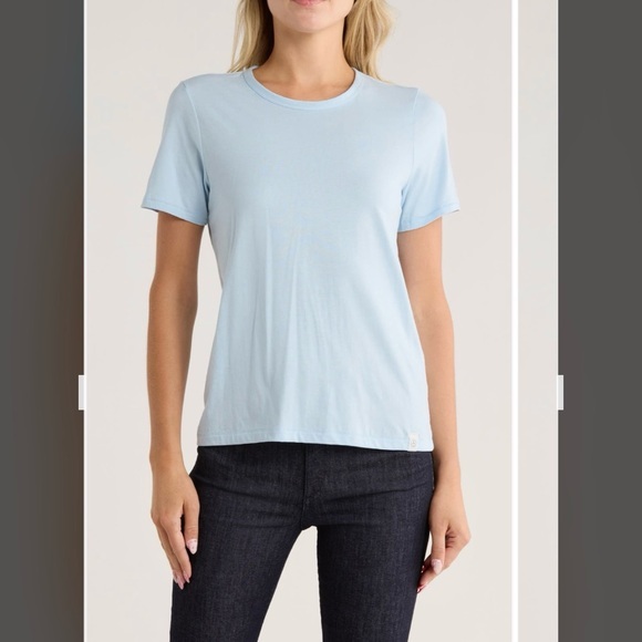 rag & bone Tops - rag & bone The Jersey T-Shirt in Baby Blue